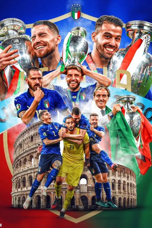 Balkan IPTV Fußballplakat mit Flutlichtmotiv